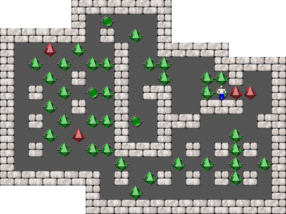 Sokoban Gyjgw Arranged level 15